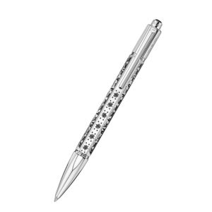 Oberalp - Ballpoint Pen, silver-rhodium plated