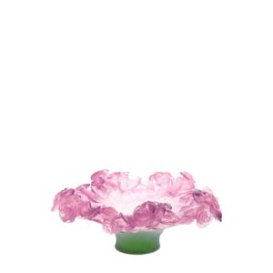 Roses Pink footed bowl 35,5 cm