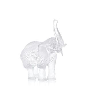 White elephant by Jean-François Leroy 23 cm