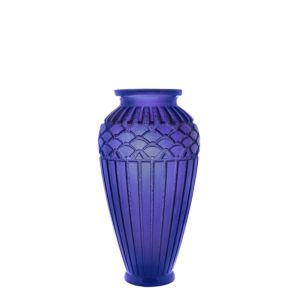 Vase Blue Large Size Rythmes 51 cm