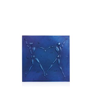 Blue Love Dance by Jerome Mesnager 32 cm