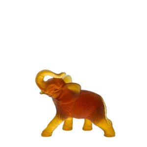 Amber elephant 12 cm