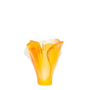 Mini Vase Gingko Amber 7 cm