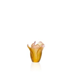 Tulip Amber mini vase 7 cm