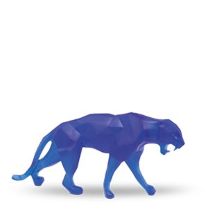 Wild blue Panther by Richard Orlinski 73 cm