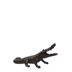 Wild black Crocodile by Richard Orlinsky 68 cm