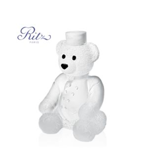 Large white Ritz Paris teddy 28 cm
