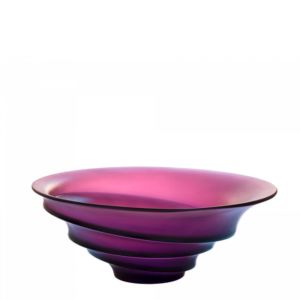 Violet Bowl by Christian Ghion 29 cm