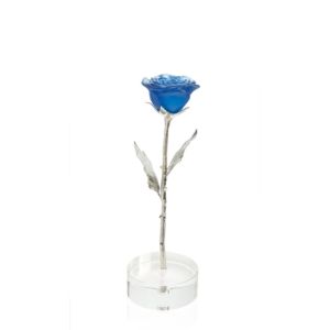 Blue Eternal Rose 27 cm
