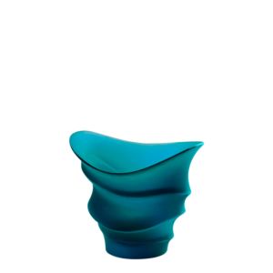 Blue Sand Candle Holder by Christian Ghion 3,9 cm