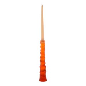 Amber Sand Candlestick by Christian Ghion 27,5 cm