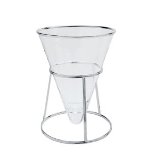 Glass champagne bucket 34 cm