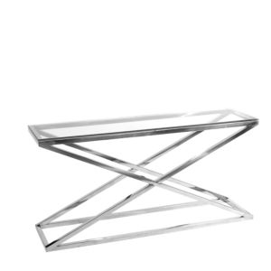 Console Table Criss Cross