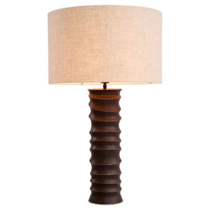 Table Lamp Gilardon brown