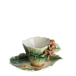 Monkey cup/saucer set