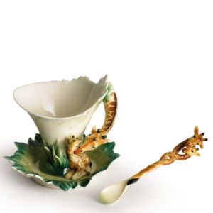 Cup/saucer/spoon set