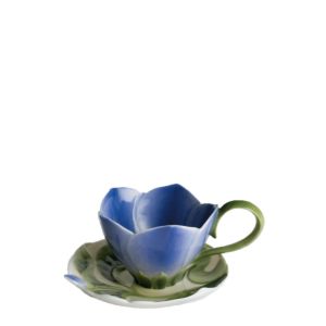 Periwinkle cup/saucer set