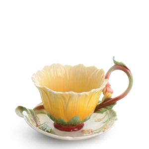 Dahlia cup/saucer set