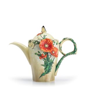 Poppy teapot 23 cm