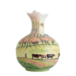 Summer Landscape  (inspired by Camille Pissarro) vase 38 cm