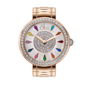 Brilliant One Row Rose Gold Couture 38mm
