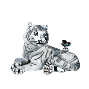 Skulptur Tiger