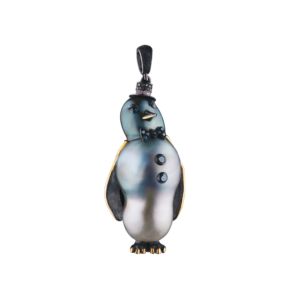 High Jewellery Pendant Penguin