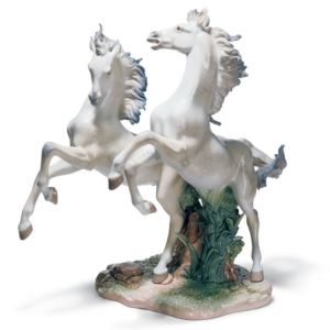 Скульптура Свободные как ветер лошади. Ограниченная серия