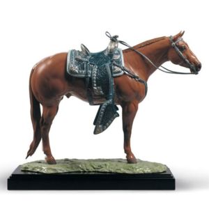 Quarter Horse-Skulptur. Limitierte Auflage