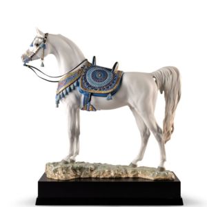 Arabian Pure Breed Horse Sculpture. Limited Edition