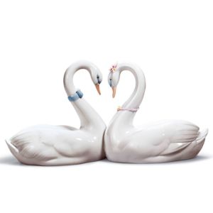 Endless Love Swans Figurine