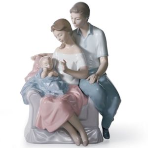 Ein Kreis der Liebe Familie Figurine