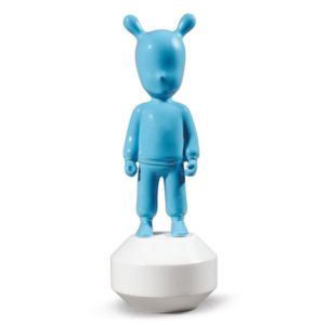 Der blaue Gast Figurine. Kleines Modell.