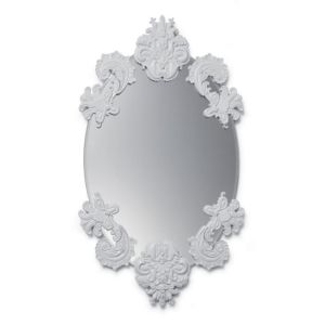 Ovaler Spiegel ohne Rahmen Wandspiegel. Limitierte Auflage