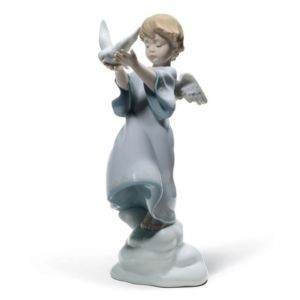 Peace on Earth Angel Figurine
