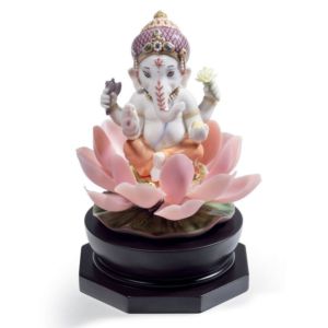 Padmasana Ganesha-Figur