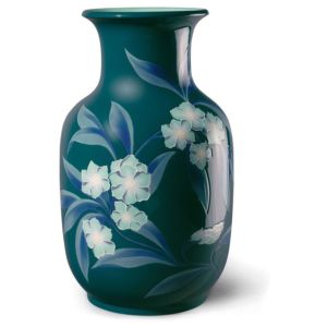Bell Flower Vase. Green