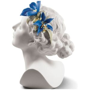 Daisy with Flowers Woman Bust
