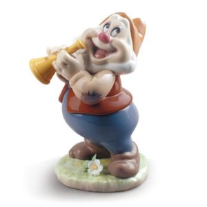Happy Snow White Dwarf Figurine