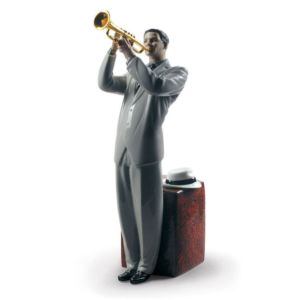 Jazz-Trompeter Figur