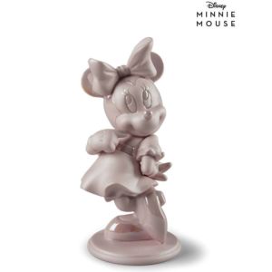 Minnie-Maus-Figur. Rosa