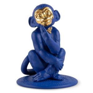 Little monkey (blue-gold)