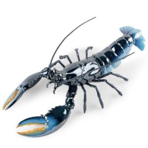 Lobster Sculpture. Blue