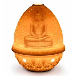 Lord Mahavira Lithophane. Rechargeable LED