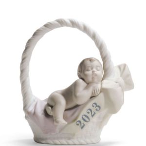 Born in 2023 Girl Figurine