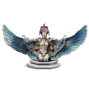 Winged fantasy Woman Sculpture. Limited Edition
