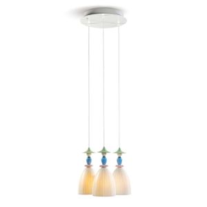 Mademoiselle Round Canopy 3 Lights Sharing Secrets Ceiling Lamp (CE/UK/CCC)
