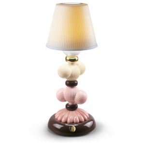 Cactus Firefly Golden Fall Table Lamp. Pink