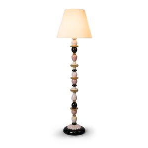 Firefly Floor Lamp. Pink and Golden Luster. (CE)