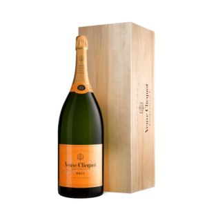 Шампанское Brut Methusalem в деревянной коробке 6L